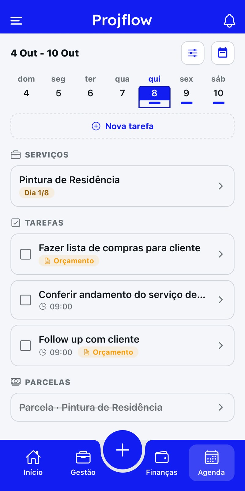 LISTA DE TAREFAS